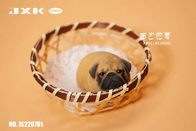Small Loaf-like Pug B1ㅤ – JXK Studio – ActionFigureBrasil