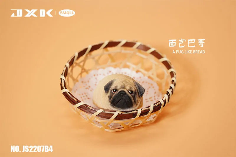 Small Loaf-like Pug B4ㅤ – JXK Studio – ActionFigureBrasil