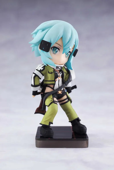 Smartphone Stand Bishoujo Character Collection No.08 Sword Art Online II - Sinon Pre-painted Complete PVC Figureㅤ – Pulchra – ActionFigureBrasil — ângulo diferente