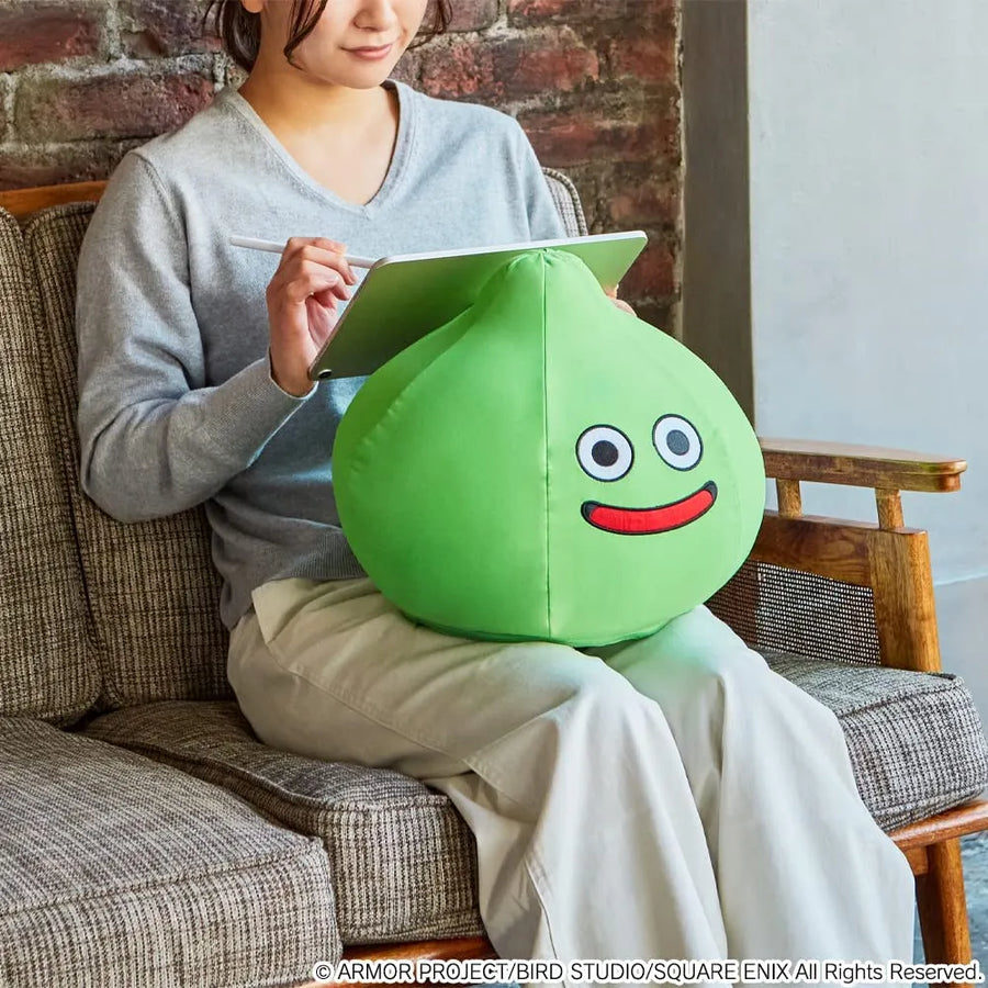 Smile - Slime Bead - Cushion Lime Slime (Square Enix)ㅤ – Square Enix – ActionFigureBrasil