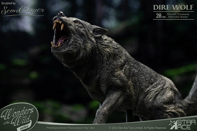 Smilodon & Dire Wolf Twin Pack Set – Star Ace Toys Ltd. – ActionFigure Brasil — ângulo diferente