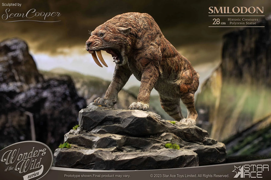 Smilodon & Dire Wolf Twin Pack Set – Star Ace Toys Ltd. – ActionFigure Brasil
