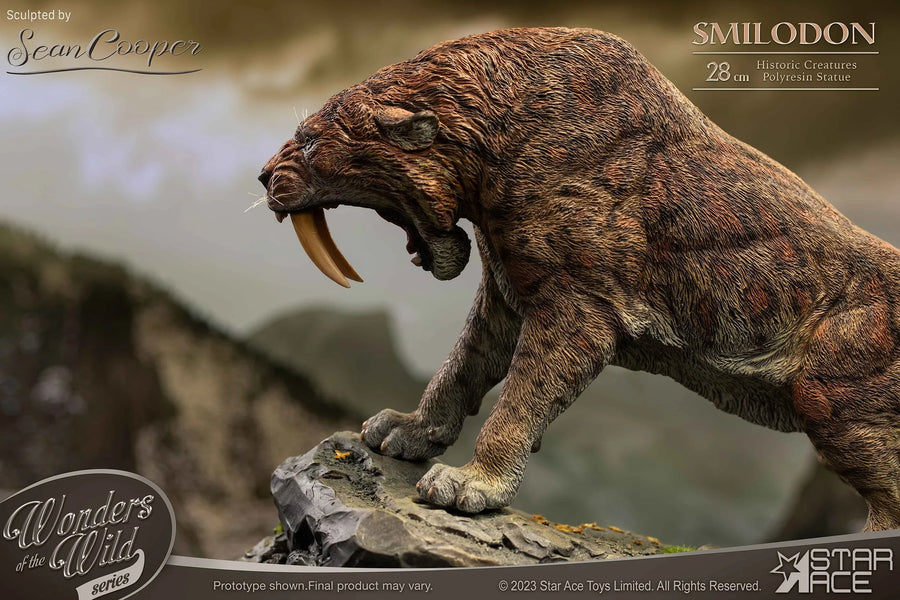Smilodon & Dire Wolf Twin Pack Set – Star Ace Toys Ltd. – ActionFigure Brasil