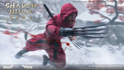 SN002 - Shadow Ninja - Red (VTOYS x 6INCH)ㅤ – VTOYS x 6INCH – ActionFigureBrasil — ângulo diferente