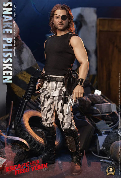 Snake Plissken (Real Hair Version) (Real Hair) – Asmus Collectible Toys – ActionFigure Brasil