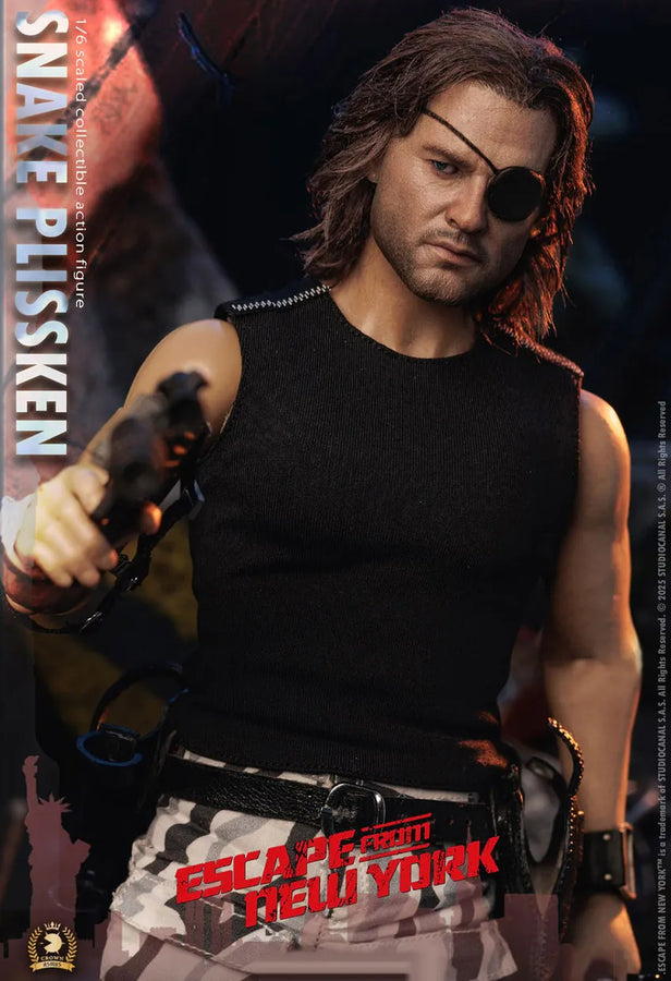 Snake Plissken (Real Hair Version) (Real Hair) – Asmus Collectible Toys – ActionFigure Brasil