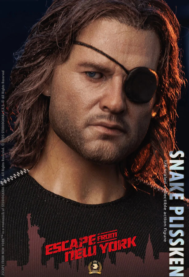 Snake Plissken (Real Hair Version) (Real Hair) – Asmus Collectible Toys – ActionFigure Brasil