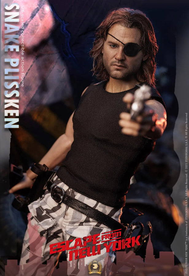 Snake Plissken (Real Hair Version) (Real Hair) – Asmus Collectible Toys – ActionFigure Brasil