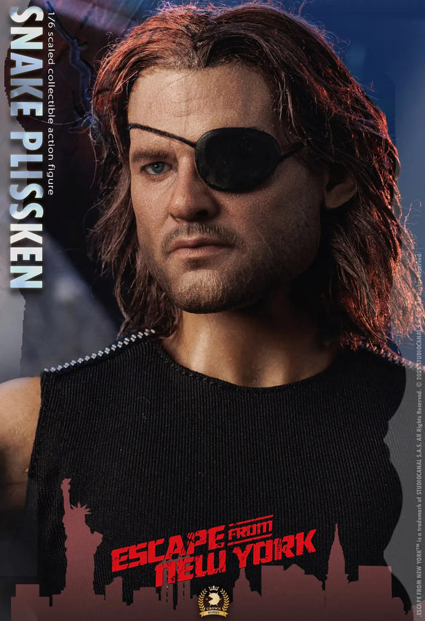 Snake Plissken (Real Hair Version) (Real Hair) – Asmus Collectible Toys – ActionFigure Brasil