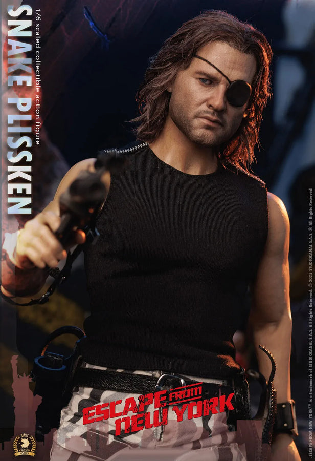 Snake Plissken (Real Hair Version) (Real Hair) – Asmus Collectible Toys – ActionFigure Brasil