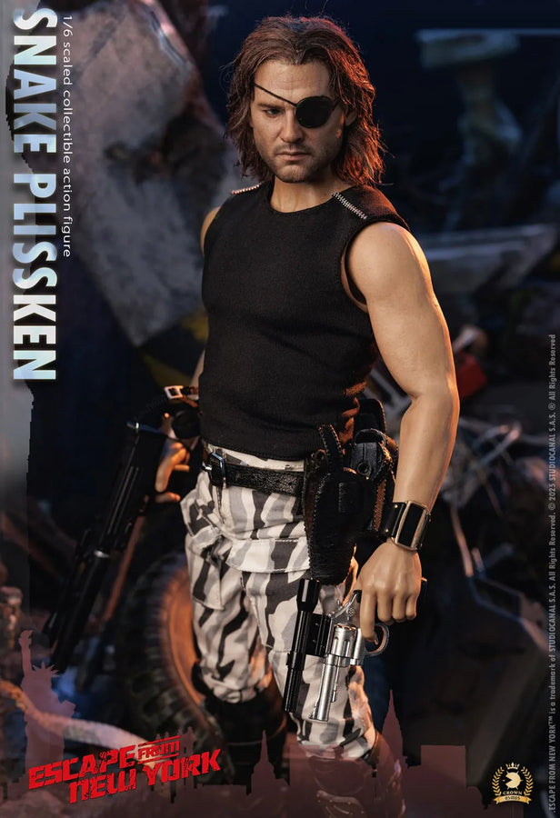 Snake Plissken (Real Hair Version) (Real Hair) – Asmus Collectible Toys – ActionFigure Brasil