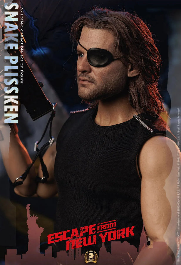 Snake Plissken (Real Hair Version) (Real Hair) – Asmus Collectible Toys – ActionFigure Brasil