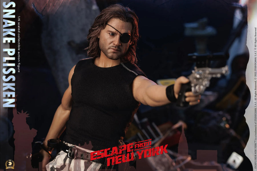 Snake Plissken (Real Hair Version) (Real Hair) – Asmus Collectible Toys – ActionFigure Brasil