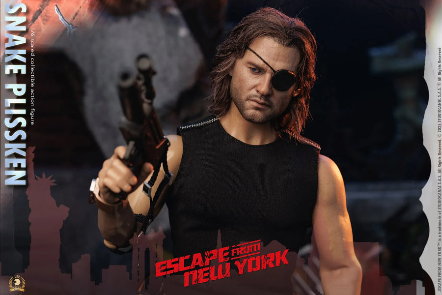 Snake Plissken (Real Hair Version) (Real Hair) – Asmus Collectible Toys – ActionFigure Brasil