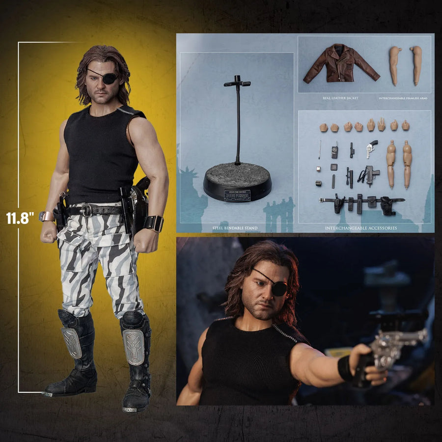 Snake Plissken (Real Hair Version) (Real Hair) – Asmus Collectible Toys – ActionFigure Brasil