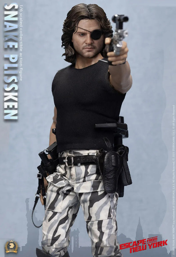 Snake Plissken (Sculpted Hair Version) (Sculpted Hair) – Asmus Collectible Toys – ActionFigure Brasil