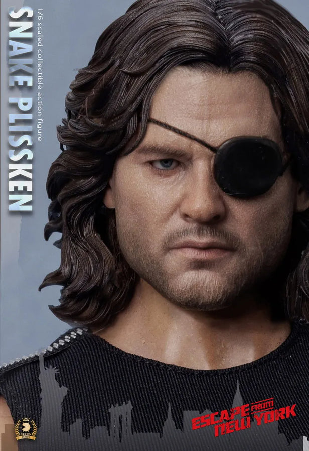 Snake Plissken (Sculpted Hair Version) (Sculpted Hair) – Asmus Collectible Toys – ActionFigure Brasil