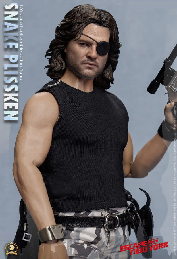Snake Plissken (Sculpted Hair Version) (Sculpted Hair) – Asmus Collectible Toys – ActionFigure Brasil