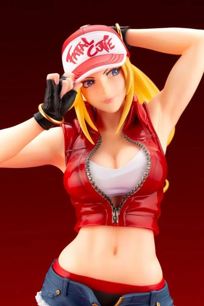 SNK Heroines: Tag Team Frenzy - Fatal Cutie Terry - Bishoujo Statue - 1/7 (Kotobukiya)ㅤ – Kotobukiya – ActionFigureBrasil — ângulo diferente