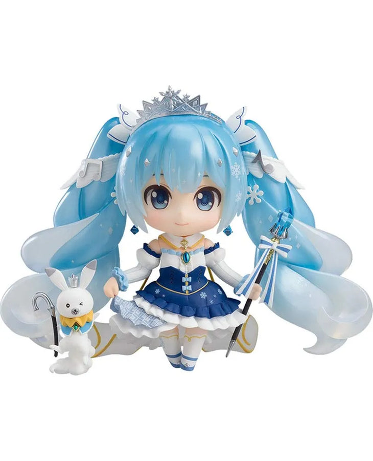 Snow Miku: Snow Princess Ver. 2019 - Nendoroid #1000ㅤ – Good Smile Company – ActionFigure Brasil