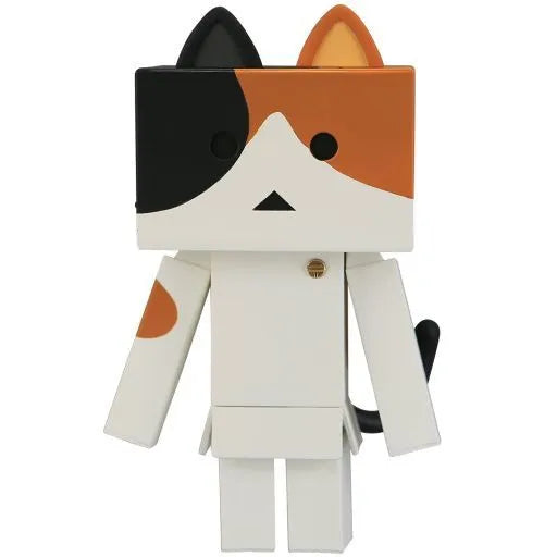Sofubi Toy Box 006A Nyanboard [Calico] Sofubi Figureㅤ – Gantaku – ActionFigure Brasil