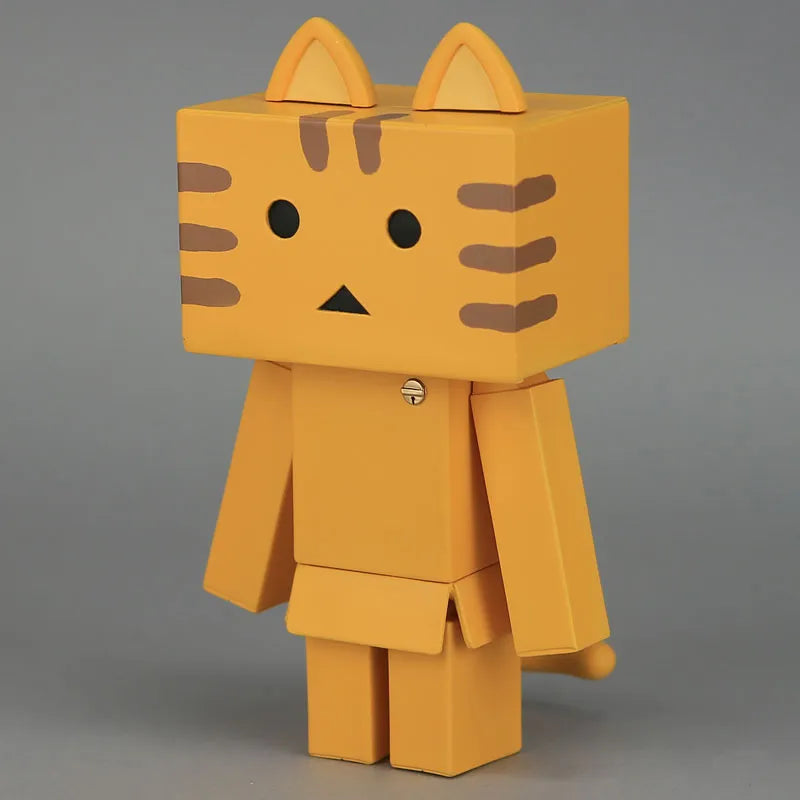 Sofubi Toy Box 006B Nyanboard [Tabby] Sofubi Figureㅤ – Gantaku – ActionFigure Brasil