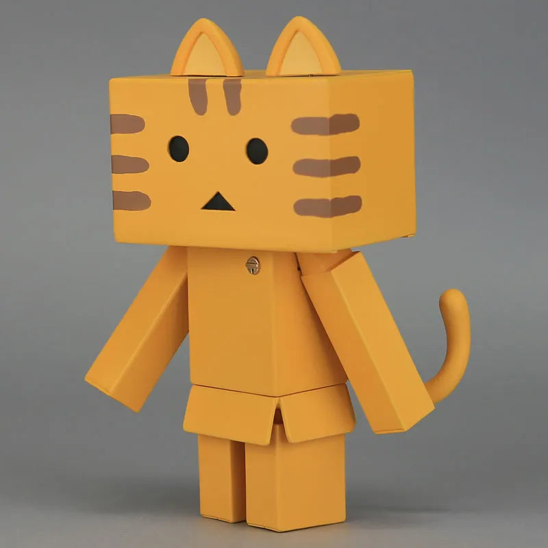 Sofubi Toy Box 006B Nyanboard [Tabby] Sofubi Figureㅤ – Gantaku – ActionFigure Brasil