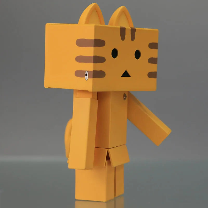 Sofubi Toy Box 006B Nyanboard [Tabby] Sofubi Figureㅤ – Gantaku – ActionFigure Brasil