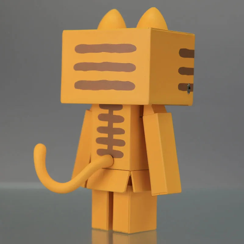 Sofubi Toy Box 006B Nyanboard [Tabby] Sofubi Figureㅤ – Gantaku – ActionFigure Brasil