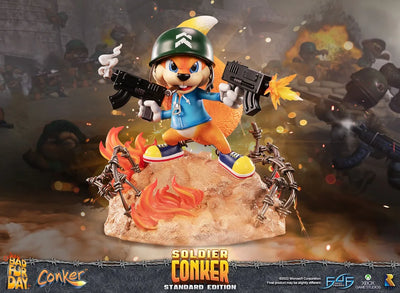 Soldier Conker (Standard Edition) - LIMITED EDITION: 500 – First 4 Figures – ActionFigure Brasil