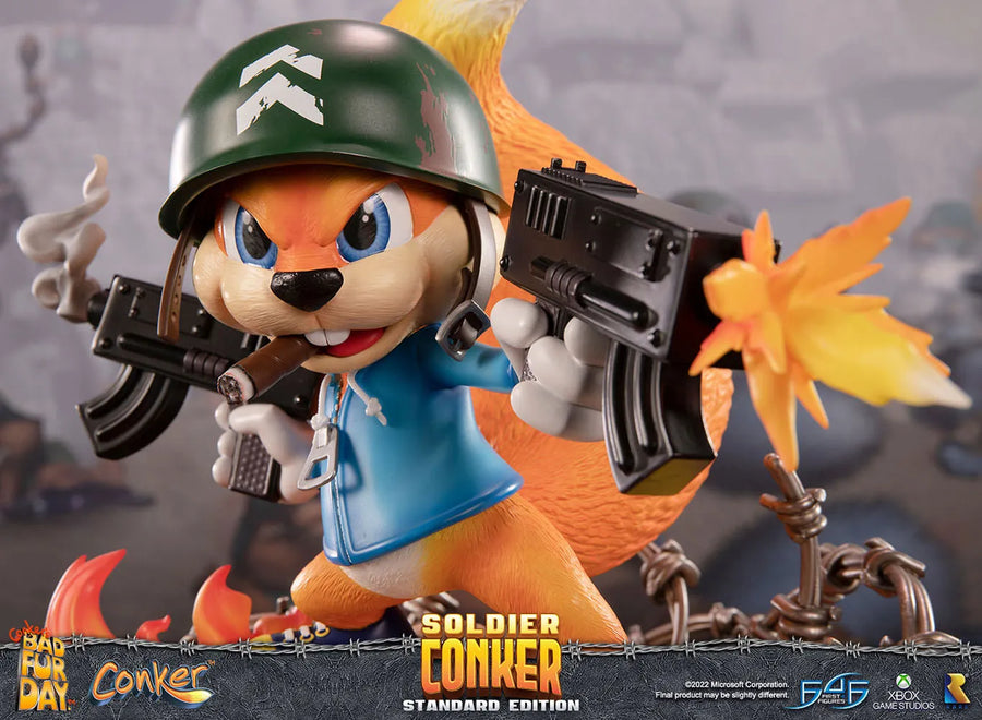 Soldier Conker (Standard Edition) - LIMITED EDITION: 500 – First 4 Figures – ActionFigure Brasil