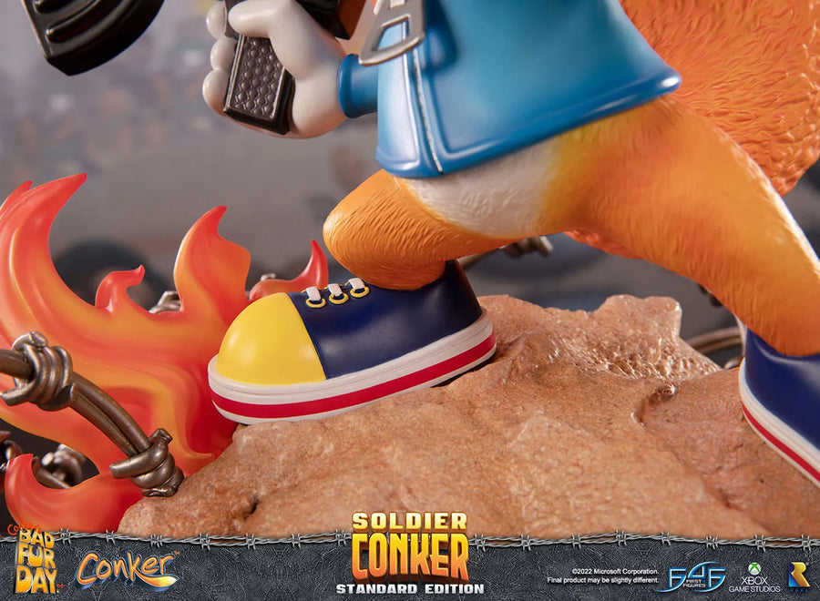 Soldier Conker (Standard Edition) - LIMITED EDITION: 500 – First 4 Figures – ActionFigure Brasil