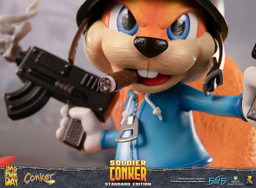 Soldier Conker (Standard Edition) - LIMITED EDITION: 500 – First 4 Figures – ActionFigure Brasil