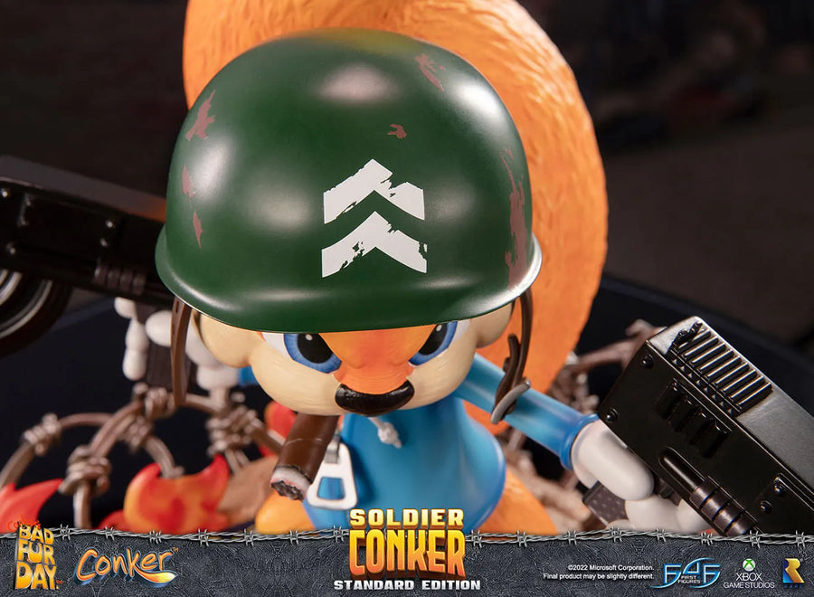 Soldier Conker (Standard Edition) - LIMITED EDITION: 500 – First 4 Figures – ActionFigure Brasil