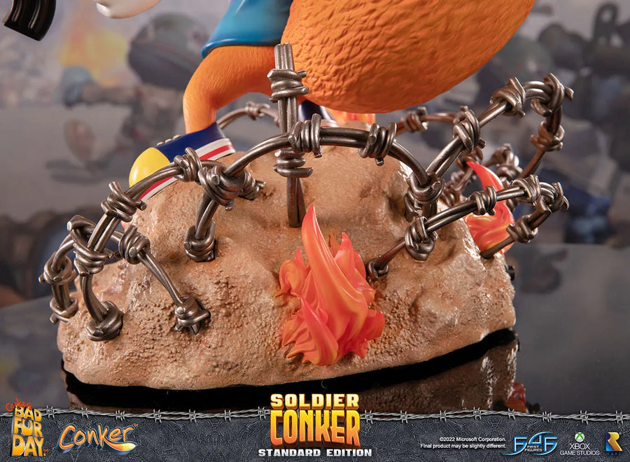 Soldier Conker (Standard Edition) - LIMITED EDITION: 500 – First 4 Figures – ActionFigure Brasil