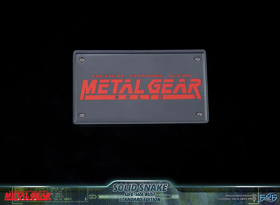 Solid Snake - LIMITED EDITION: 450 – First 4 Figures – ActionFigure Brasil