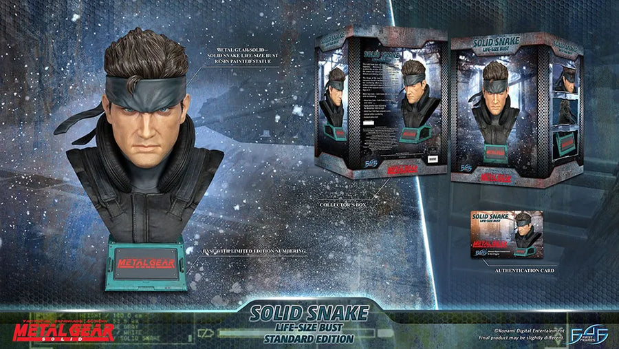 Solid Snake - LIMITED EDITION: 450 – First 4 Figures – ActionFigure Brasil
