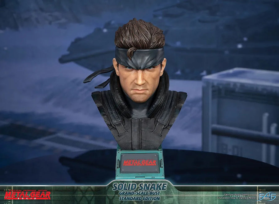Solid Snake - LIMITED EDITION: 600 – First 4 Figures – ActionFigure Brasil
