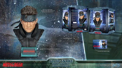 Solid Snake - LIMITED EDITION: 600 – First 4 Figures – ActionFigure Brasil — close