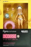 SoniAni: Super Sonico The Animation - Sonico - Figma #EX-023 - Suntan ver. (Max Factory)ㅤ – Max Factory – ActionFigure Brasil — ângulo diferente