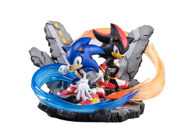 Sonic Adventure 2 - Shadow the Hedgehog - Sonic the Hedgehog - S-Fire - Super Situation Figure (SEGA) [Shop Exclusive]ㅤ – Sega – ActionFigureBrasil