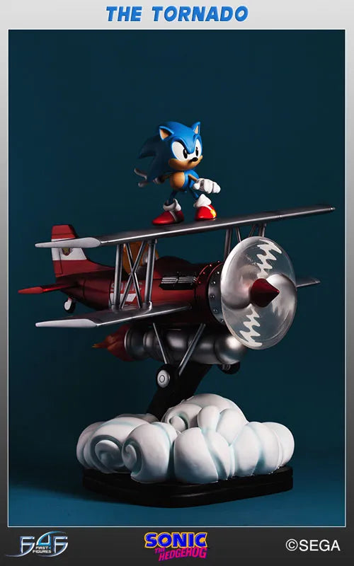 Sonic the Hedgehog 2 - The Tornado Sonic the Hedgehog & Tails Statueㅤ – First 4 Figures – ActionFigure Brasil