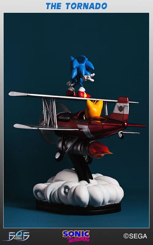 Sonic the Hedgehog 2 - The Tornado Sonic the Hedgehog & Tails Statueㅤ – First 4 Figures – ActionFigure Brasil