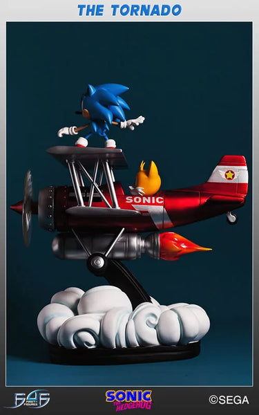 Sonic the Hedgehog 2 - The Tornado Sonic the Hedgehog & Tails Statueㅤ – First 4 Figures – ActionFigure Brasil — acessórios