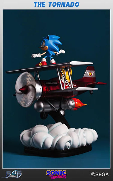 Sonic the Hedgehog 2 - The Tornado Sonic the Hedgehog & Tails Statueㅤ – First 4 Figures – ActionFigure Brasil — ambientada