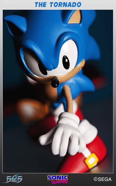 Sonic the Hedgehog 2 - The Tornado Sonic the Hedgehog & Tails Statueㅤ – First 4 Figures – ActionFigure Brasil — detalhe do produto
