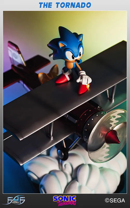 Sonic the Hedgehog 2 - The Tornado Sonic the Hedgehog & Tails Statueㅤ – First 4 Figures – ActionFigure Brasil