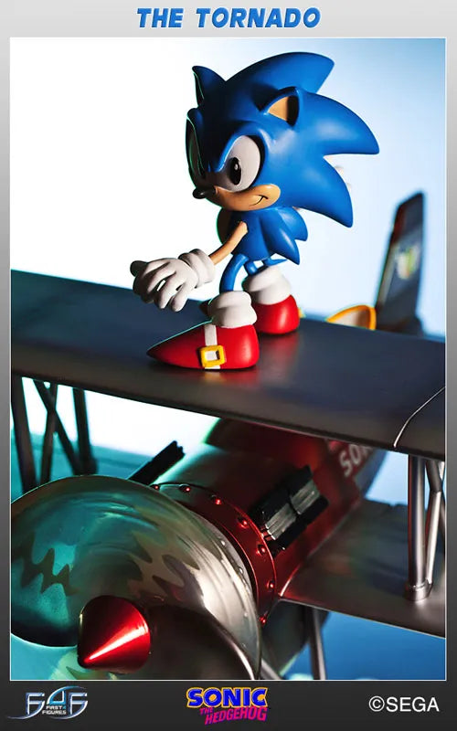 Sonic the Hedgehog 2 - The Tornado Sonic the Hedgehog & Tails Statueㅤ – First 4 Figures – ActionFigure Brasil