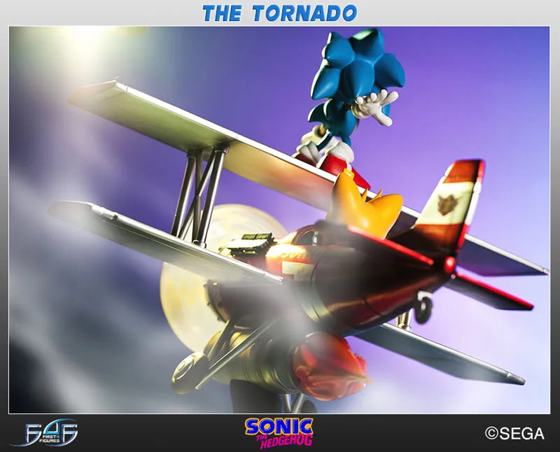 Sonic the Hedgehog 2 - The Tornado Sonic the Hedgehog & Tails Statueㅤ – First 4 Figures – ActionFigure Brasil