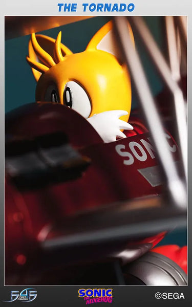 Sonic the Hedgehog 2 - The Tornado Sonic the Hedgehog & Tails Statueㅤ – First 4 Figures – ActionFigure Brasil — ambientada